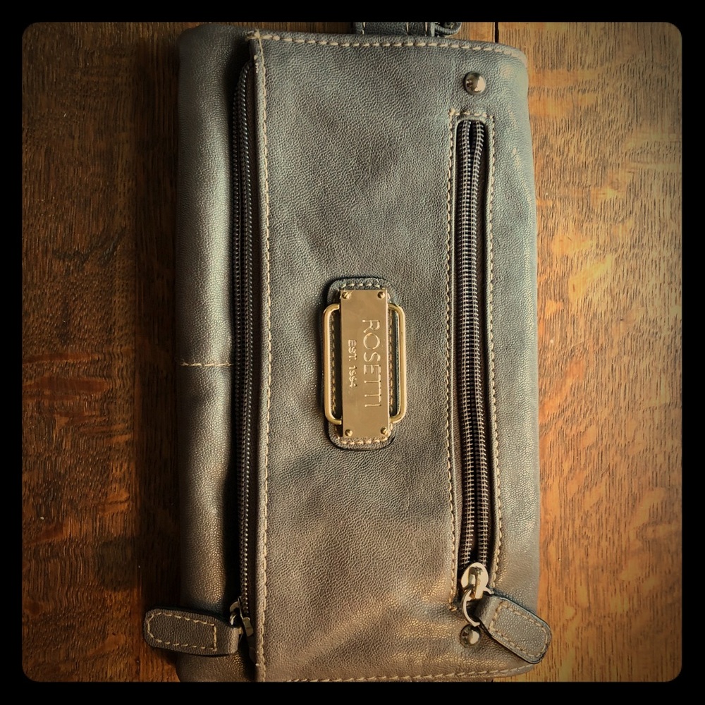 Classic gray purse